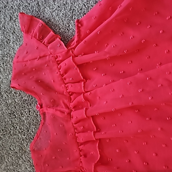 Wonder Nation Pink Ruffle Blouse - Picture 2 of 3